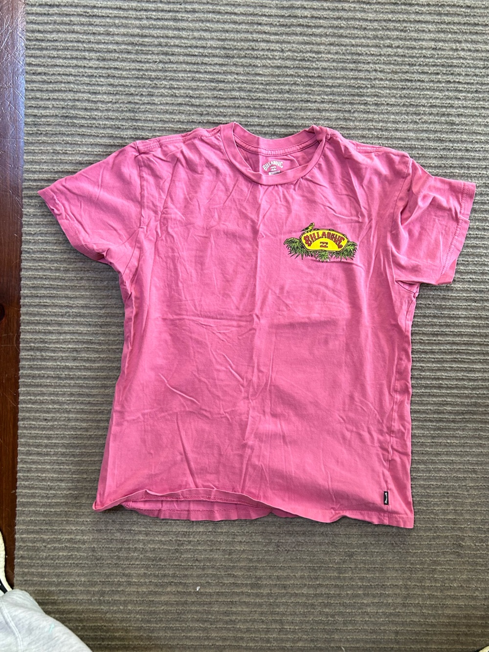 Billabong Pink Crewneck Tee